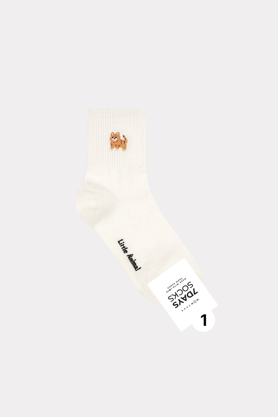 Women's Crew Little Cozy Animal Socks
