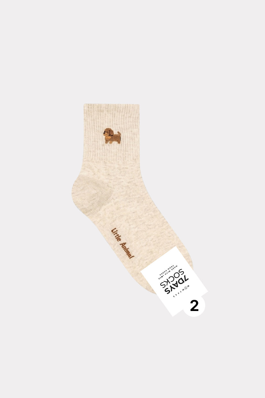 Women's Crew Little Cozy Animal Socks