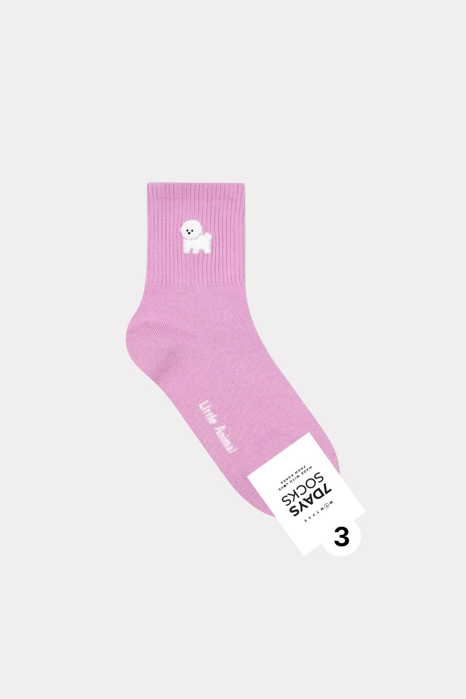 Women's Crew Little Cozy Animal Socks