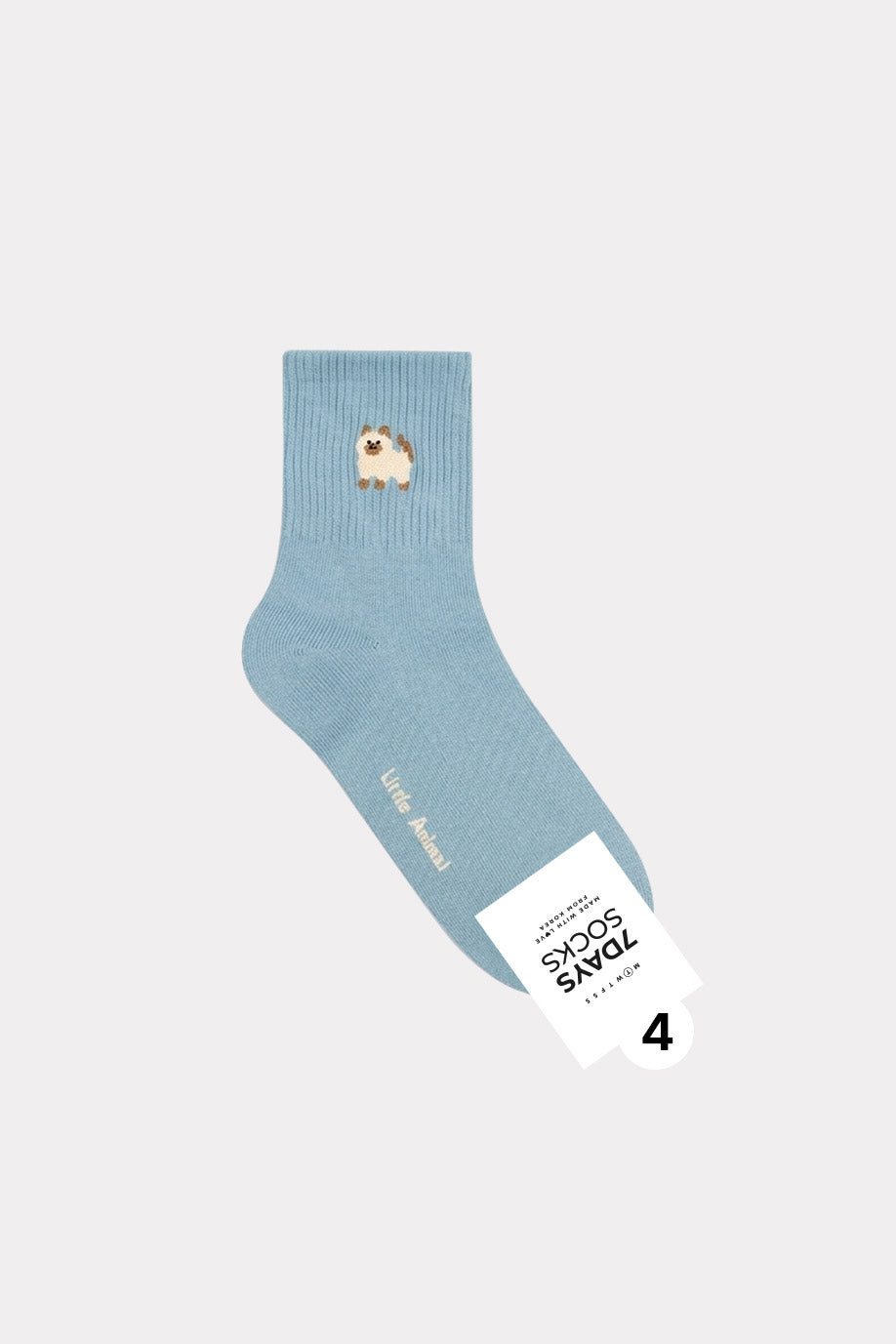 Women's Crew Little Cozy Animal Socks