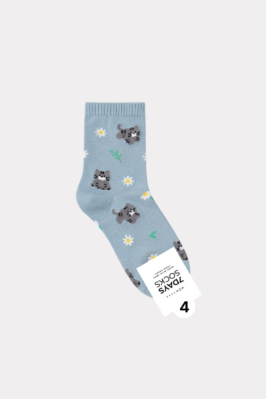 Women's Crew Little Dog & Cat Socks