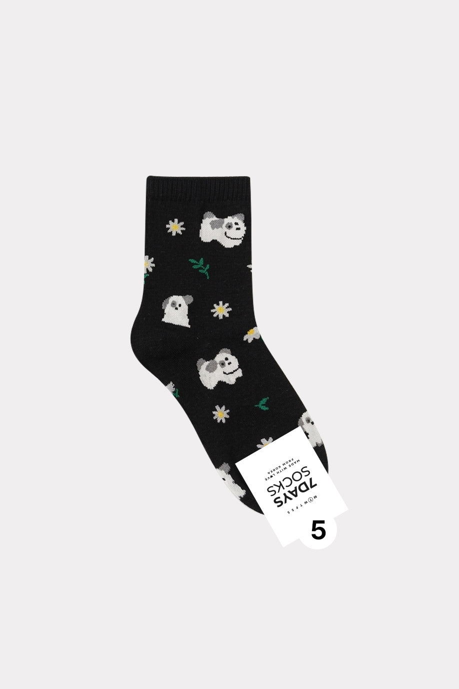 Women's Crew Little Dog & Cat Socks