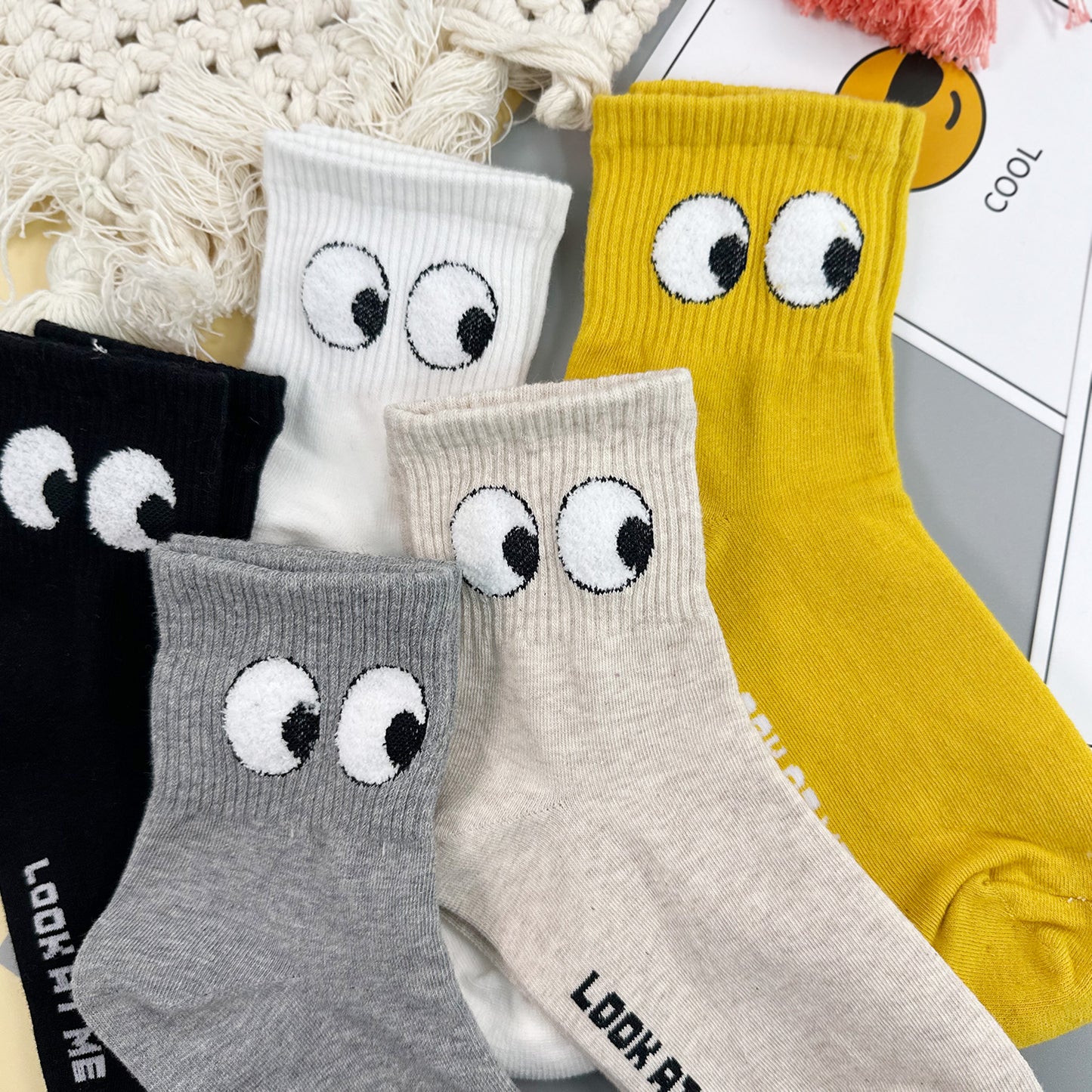 Women's Crew Look At Me Socks