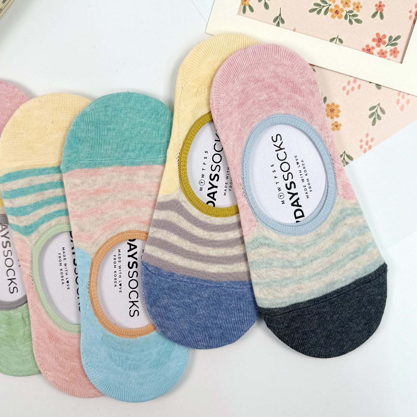 Women's No Show Candy Socks