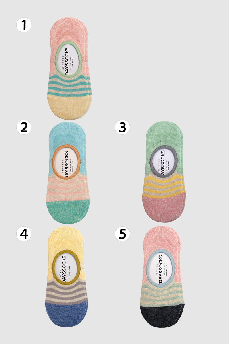 Women's No Show Candy Socks