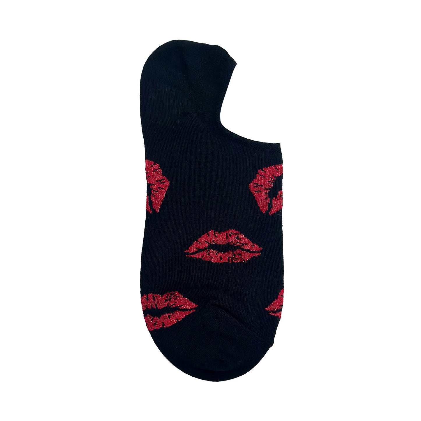 Women's No Show Kiss Socks