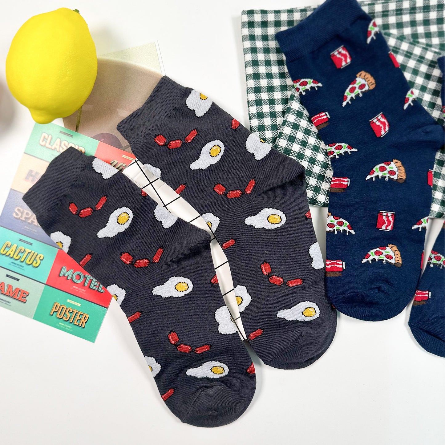 Women's Crew Unique Pattern Socks