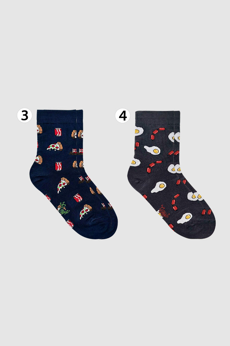 Women's Crew Unique Pattern Socks