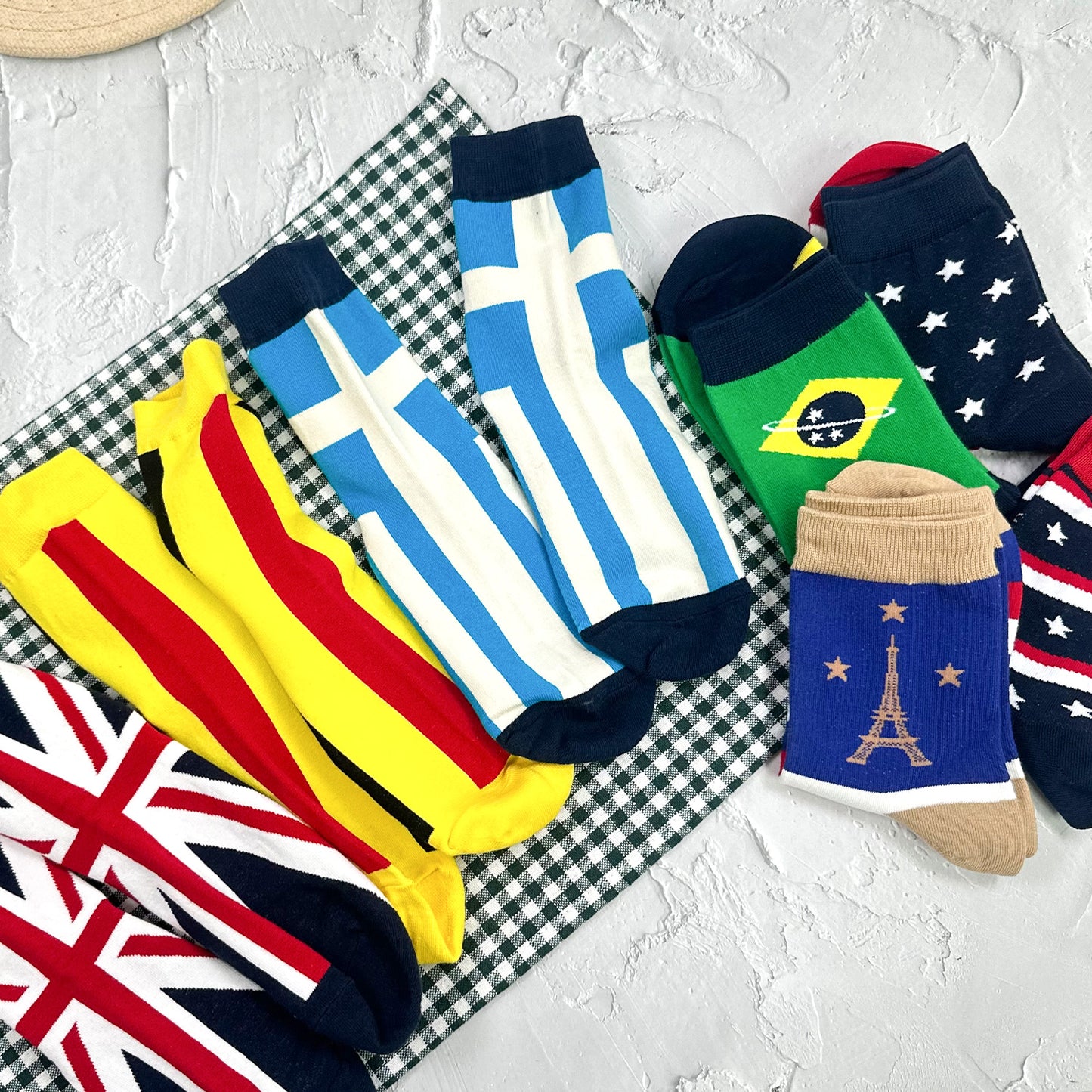 Women's Crew Flag Socks