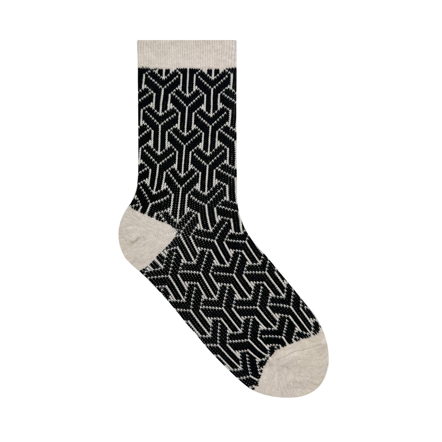 Women's Crew Y Modern Jacquard Socks