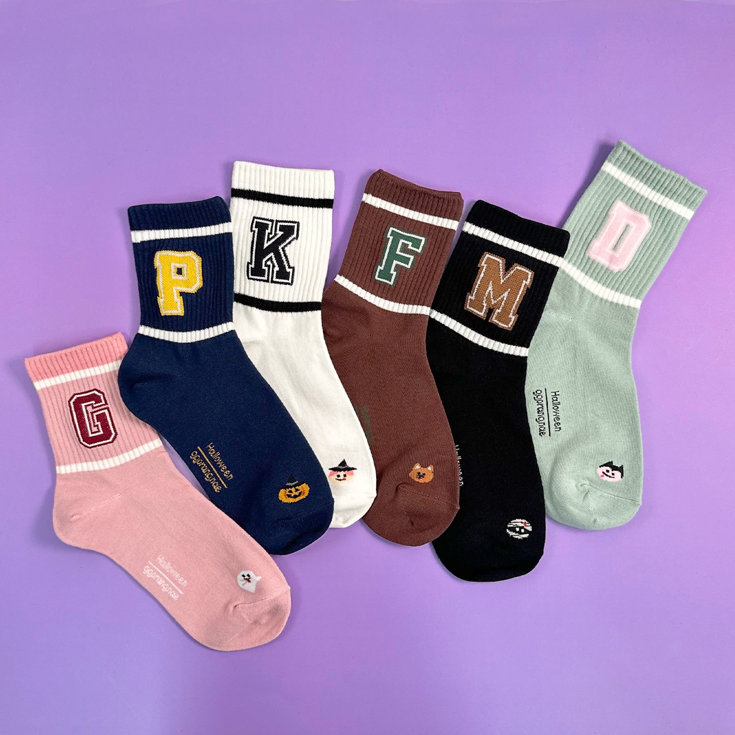 Women's Crew Initial Socks