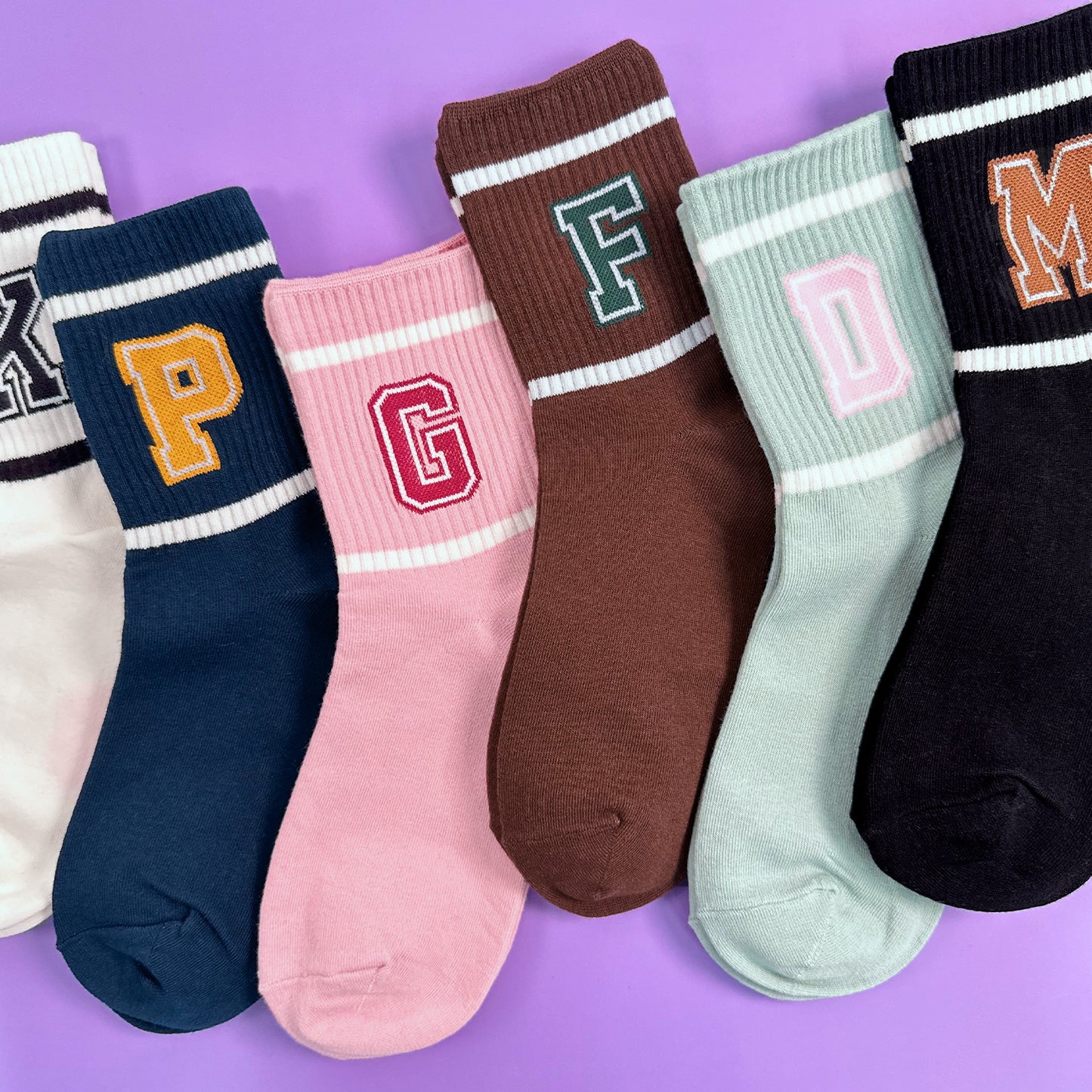 Women's Crew Initial Socks