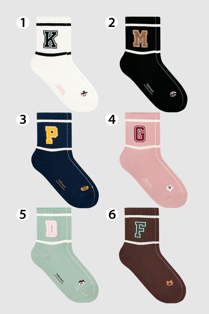 Women's Crew Initial Socks