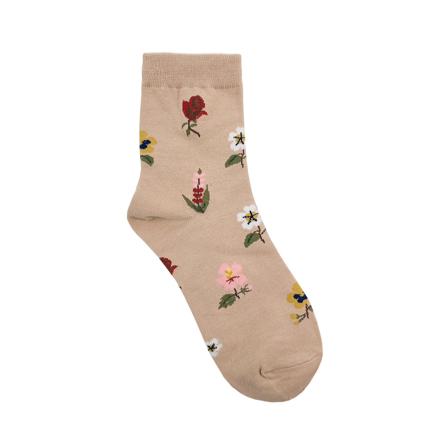 Women's Crew Flower Garden Socks
