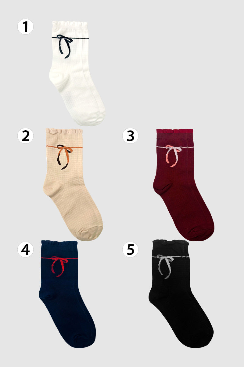 Women's Crew Ribbons Socks