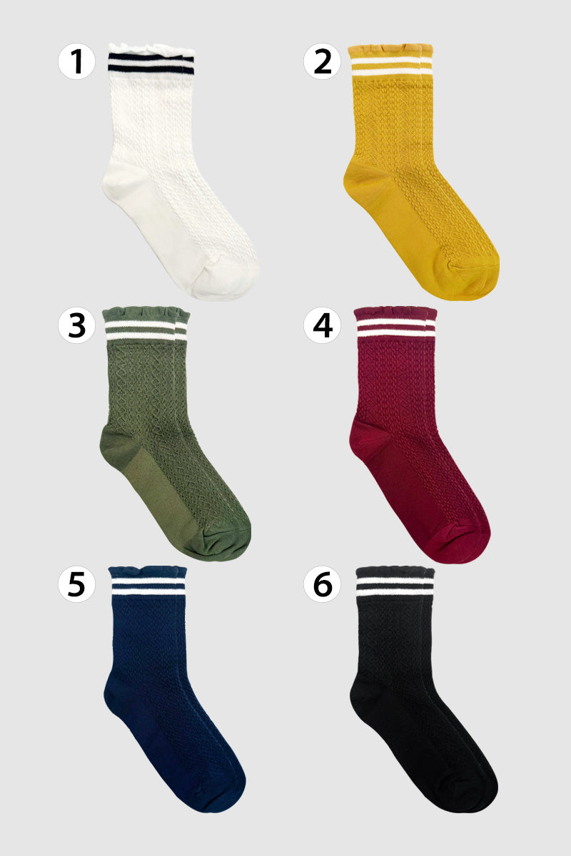 Women's Crew First Twist AA Socks