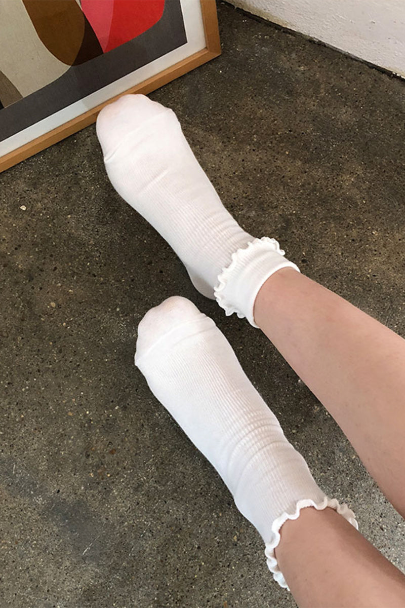 Women's Crew Frill Socks