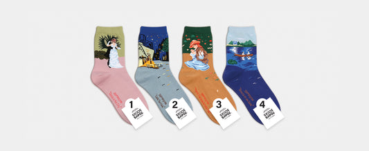 Women's Crew Famous Painting Collection