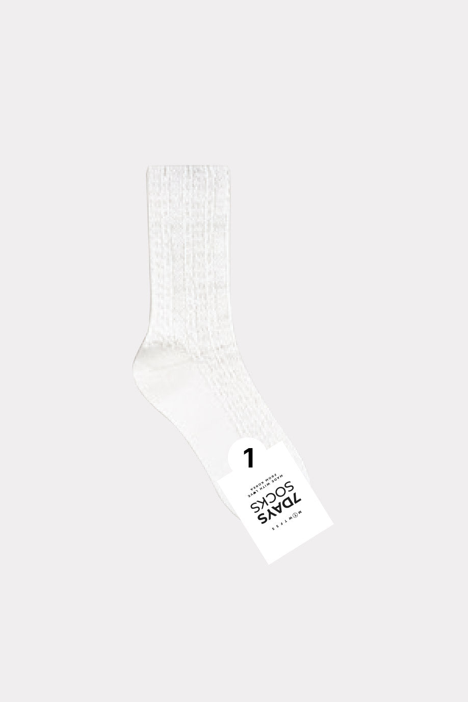 Women's Crew Waffle Twist Socks Daily sock