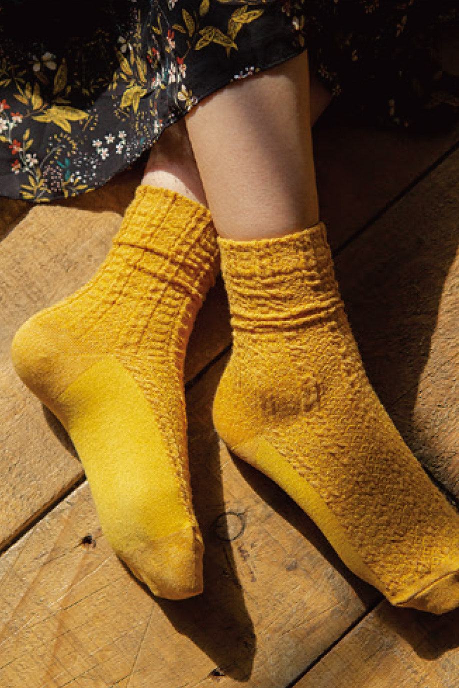 Women's Crew Waffle Twist Socks Daily sock