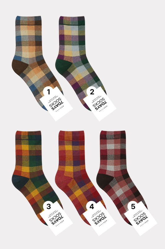 Women's Crew Check X Check Socks Daily Socks