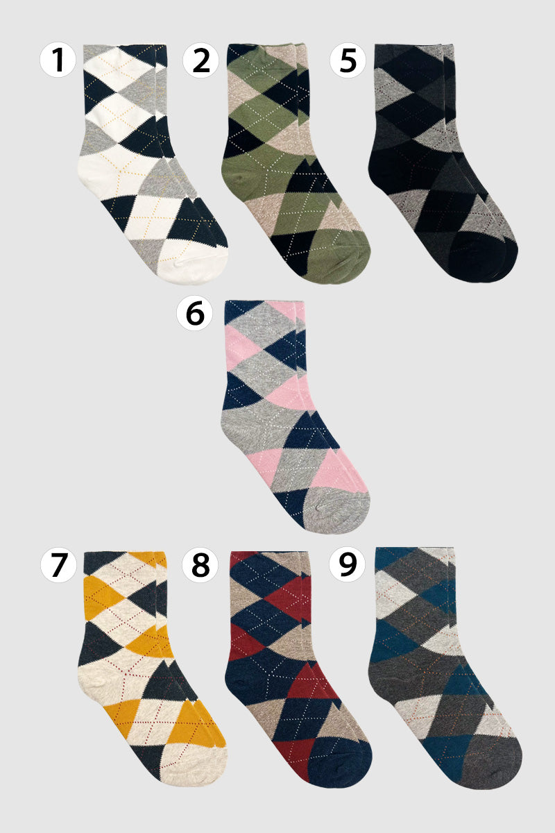 Women's Crew Winter Argyle X Argyle Socks