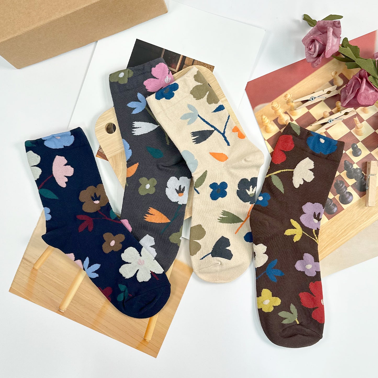 Women's Crew Fleur 2 Socks