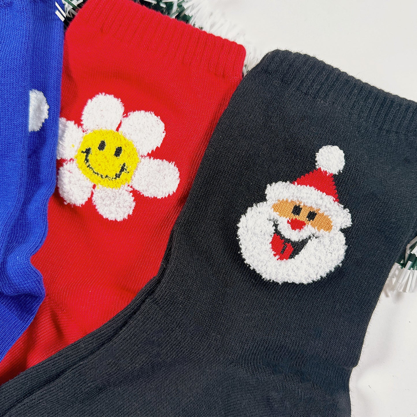 Women's Crew Smile Christmas Socks