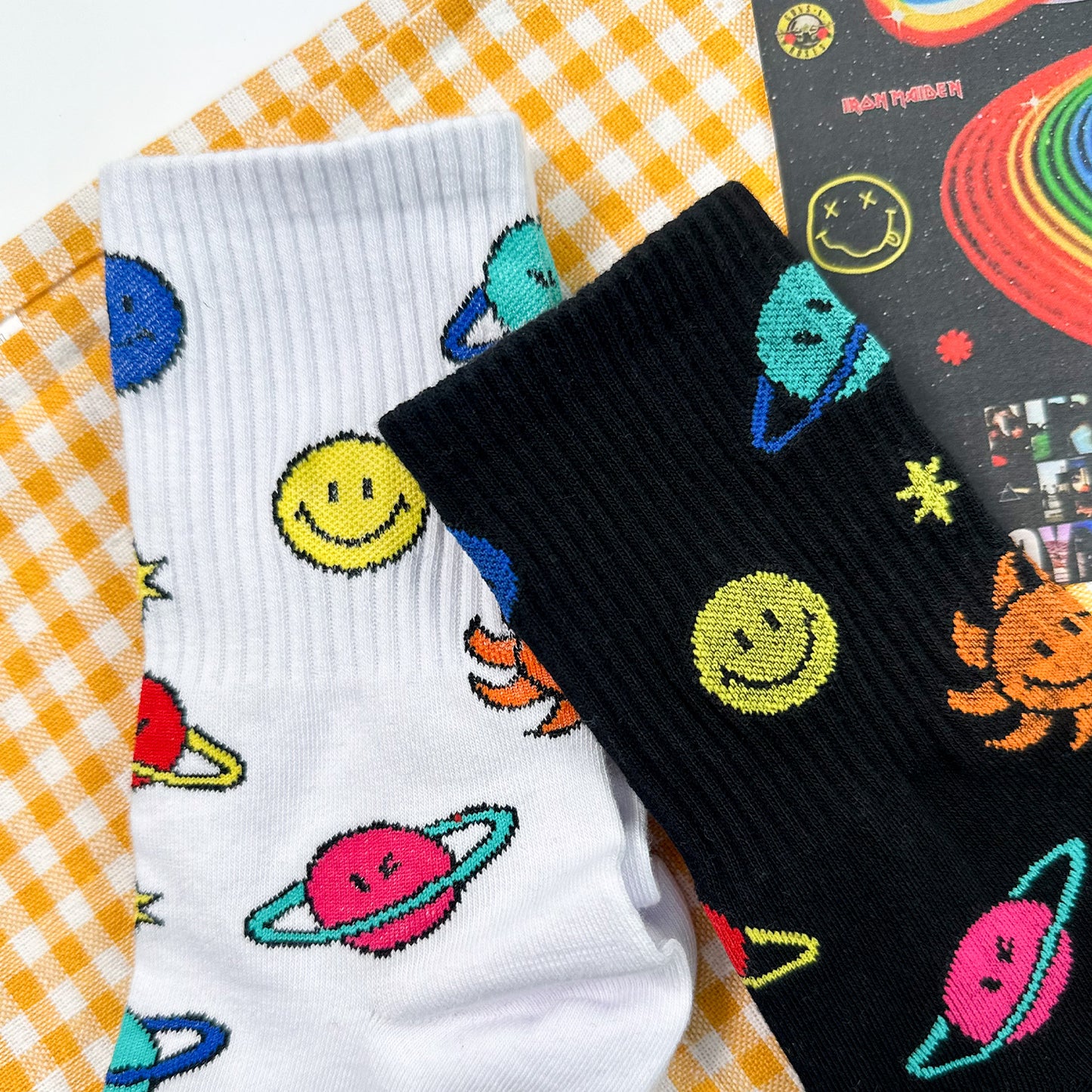 Women's Crew Smile Cosmos Socks