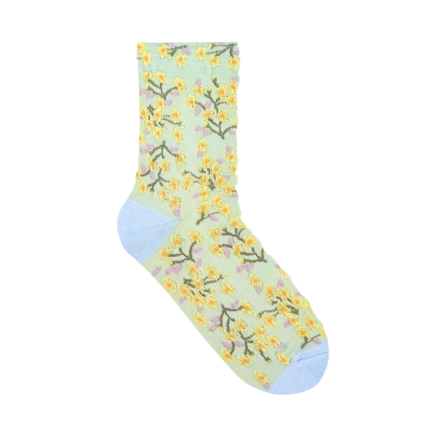 Women's Crew Bloom Garden Flower Socks