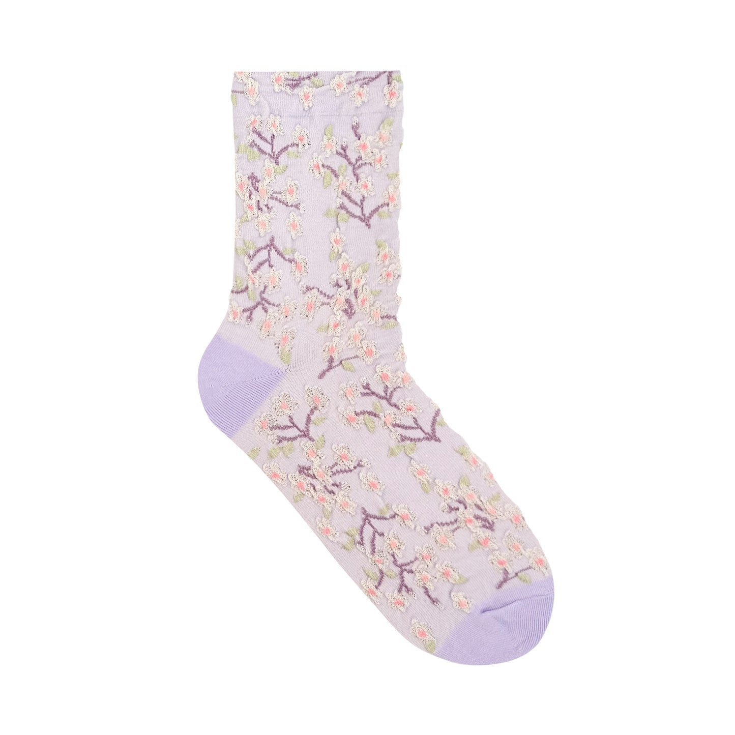 Women's Crew Bloom Garden Flower Socks