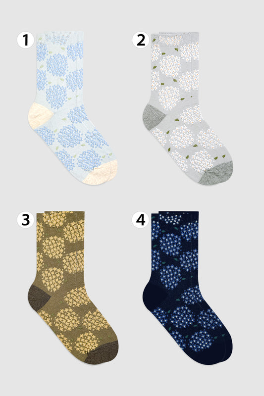 Women's Crew Daily Hydrangea Socks