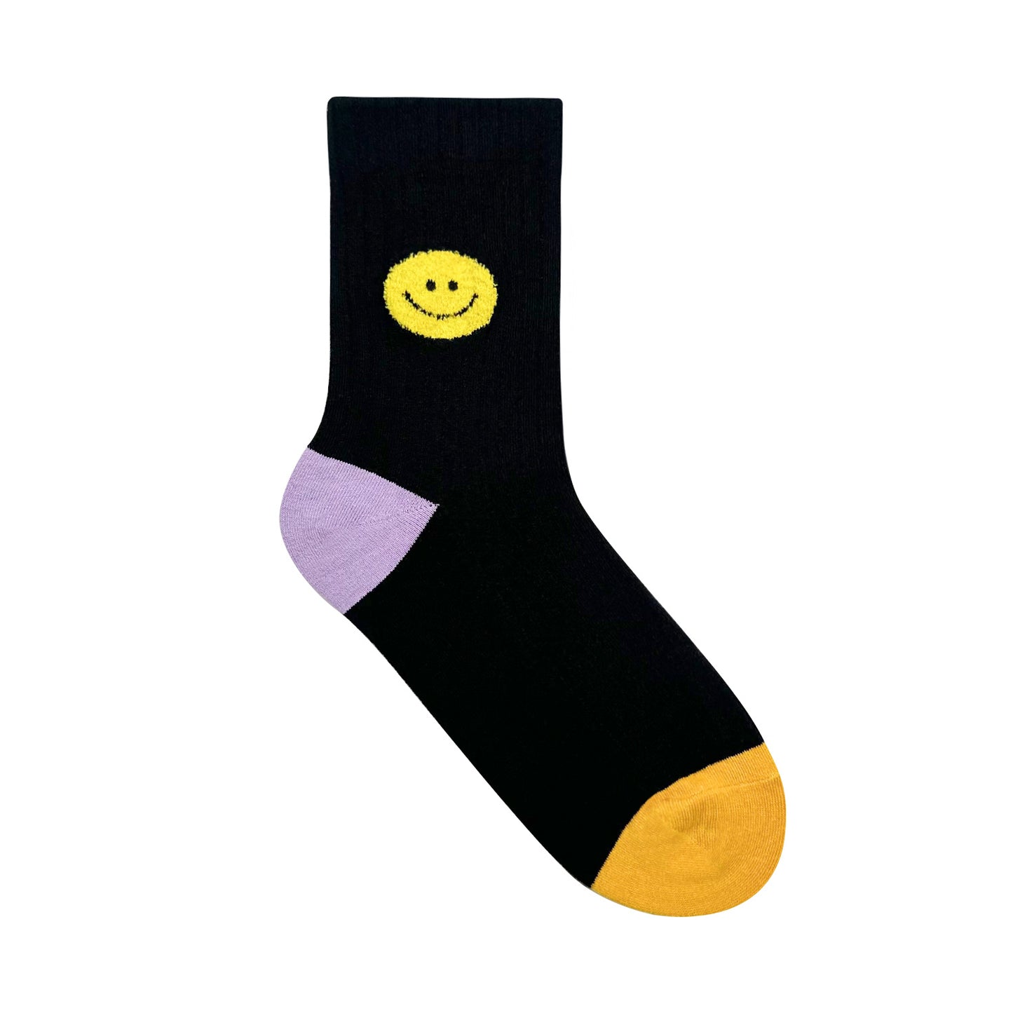 Women's Crew Color Smile Day Socks