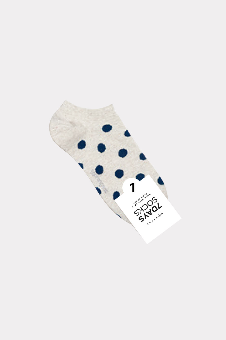 Women's Melange Dot Sneakers Socks