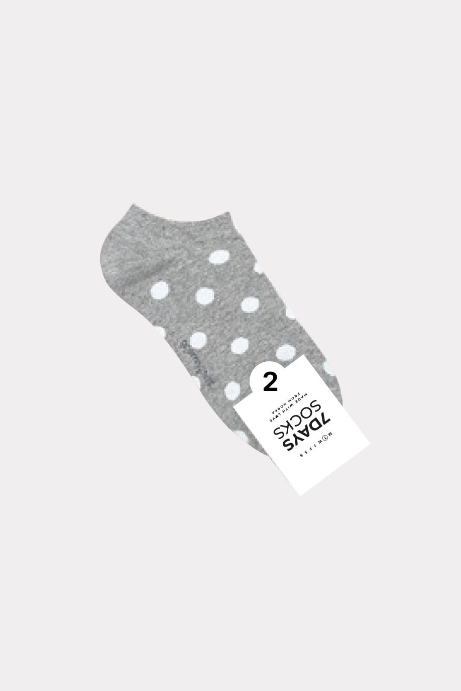 Women's Melange Dot Sneakers Socks
