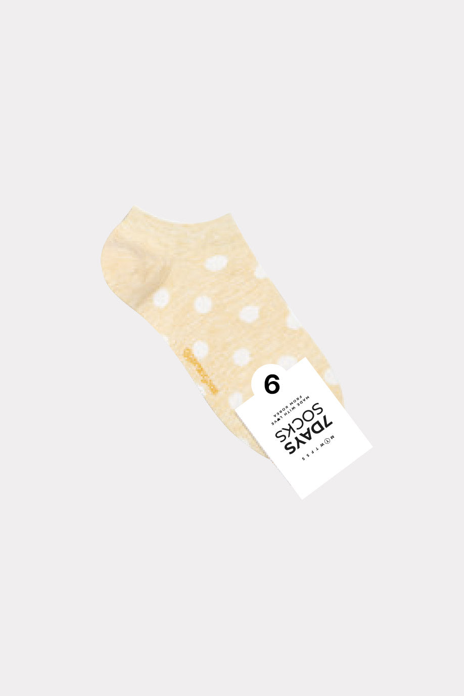 Women's Melange Dot Sneakers Socks