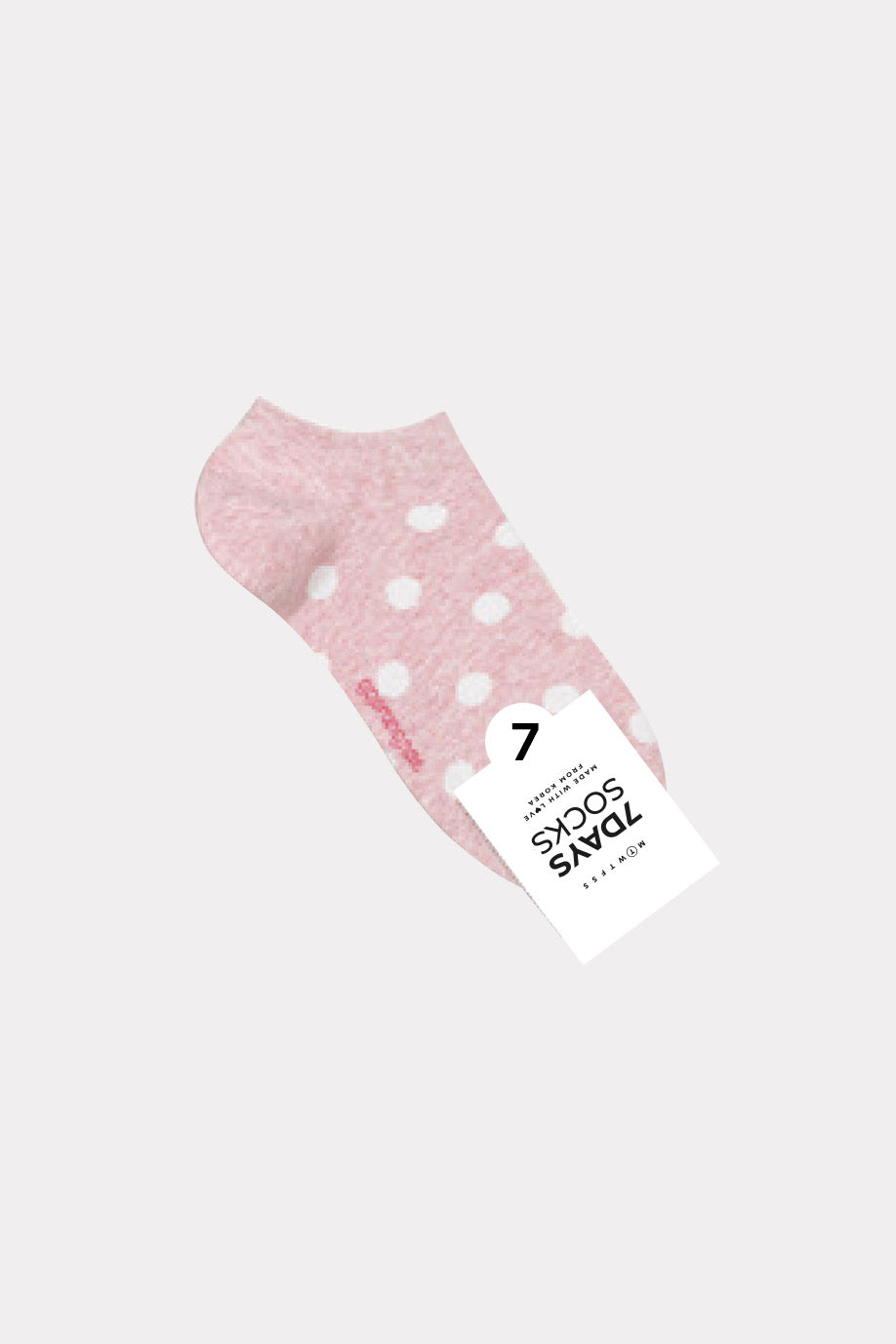 Women's Melange Dot Sneakers Socks