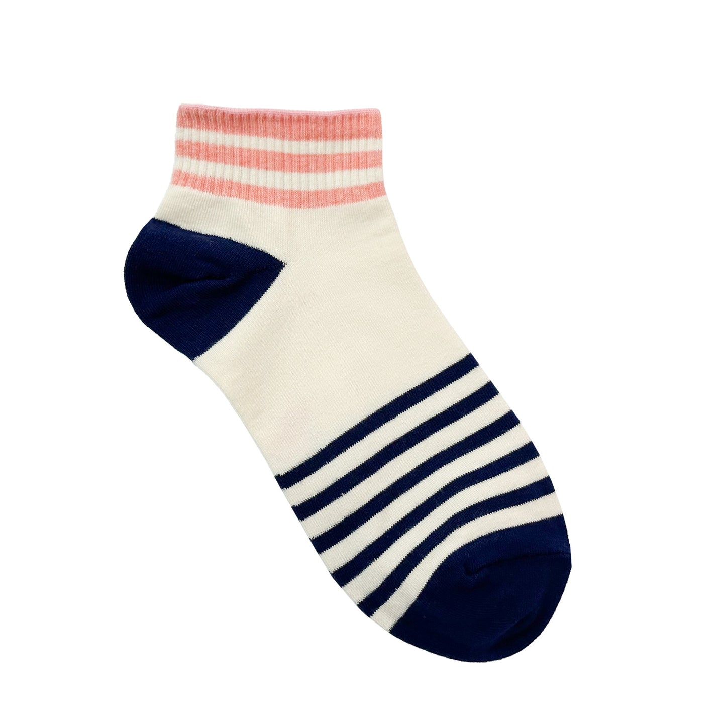 Women's Ankle Pastel Stripe Socks