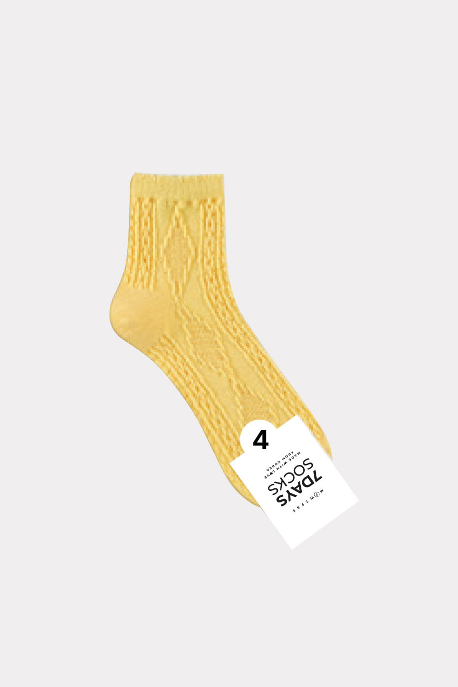 Women's Sneaker Waffle Twist Socks Daily sock