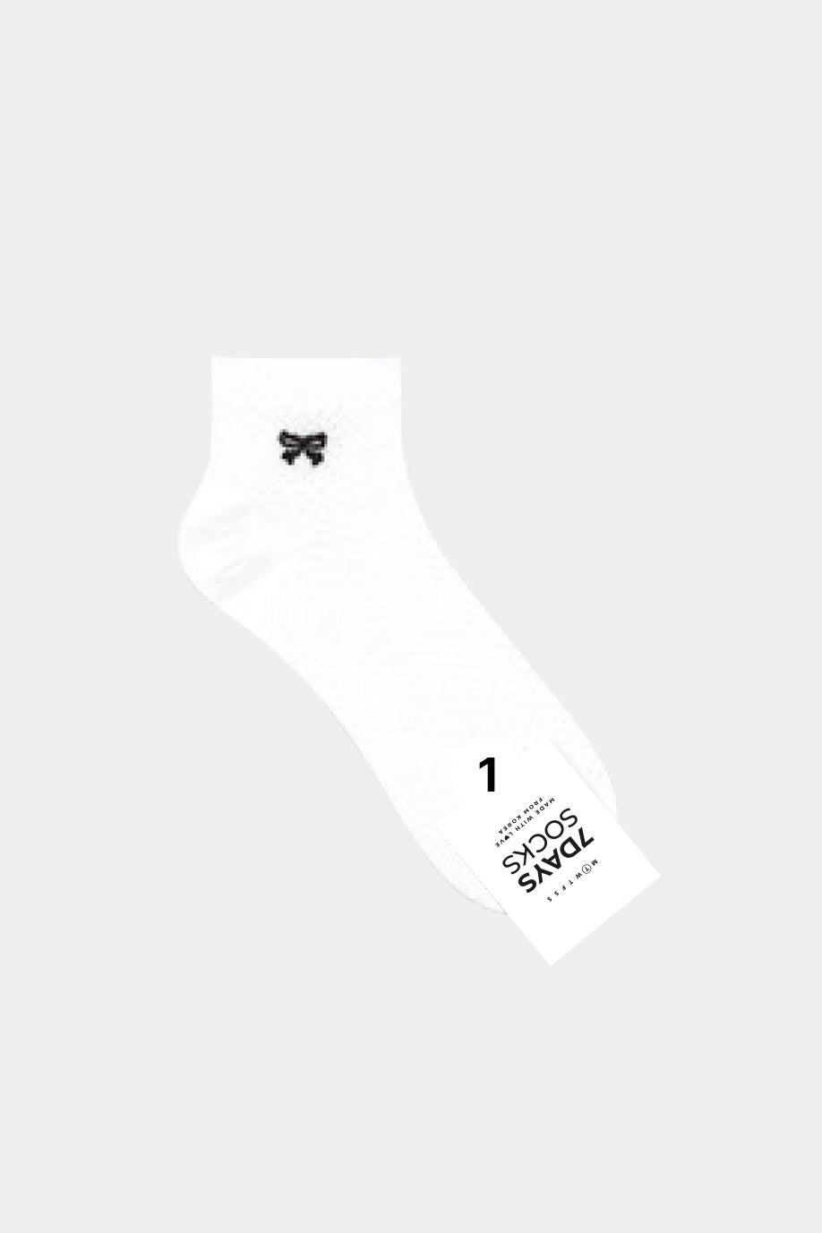 Women' Waffle Ribbon Sneakers Socks