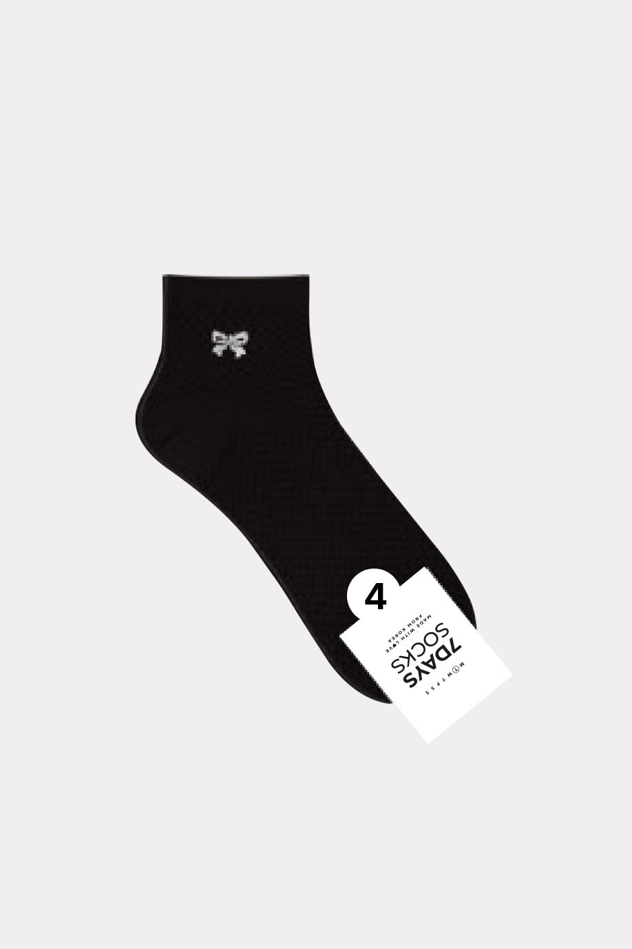 Women' Waffle Ribbon Sneakers Socks