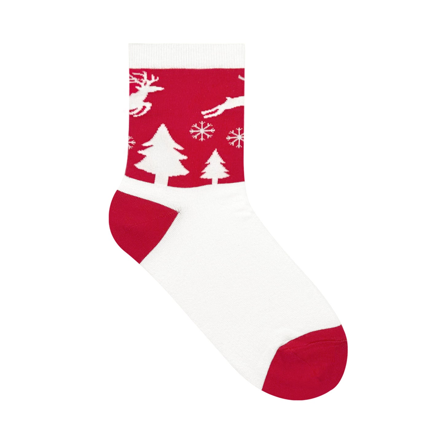 Women's Crew Winter Ornament Socks