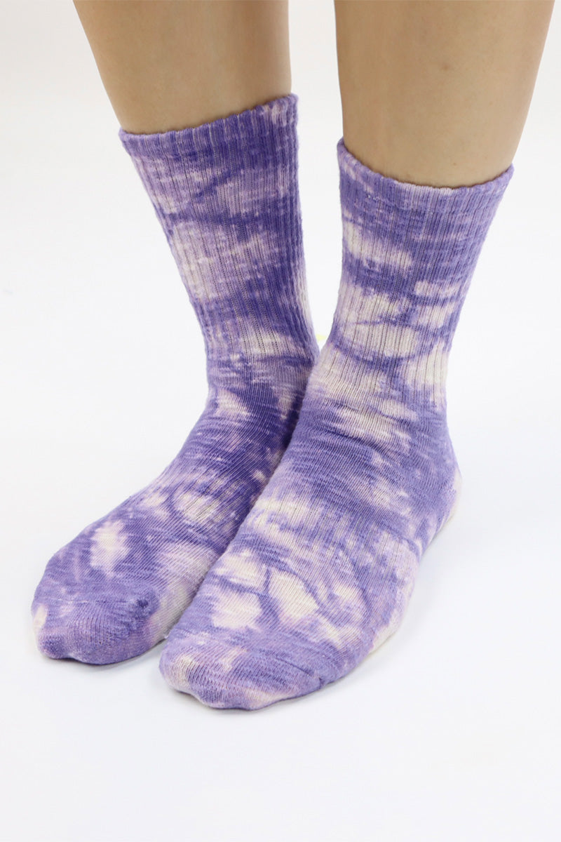 Women's Crew Tie-dye Compression Socks