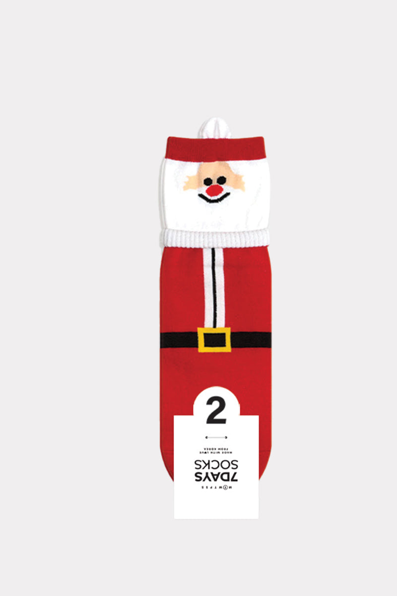 Women's Crew Santa Family Socks