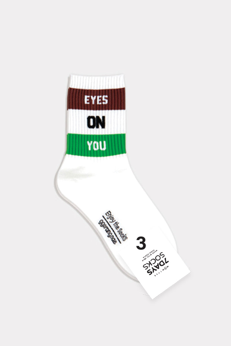 Women's Crew Message For You Socks
