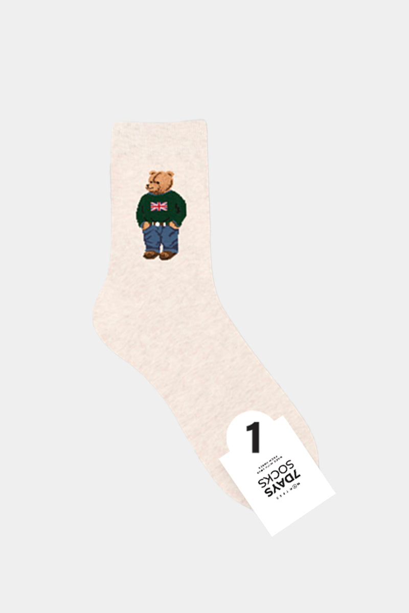 Men's Crew Bearbear Socks