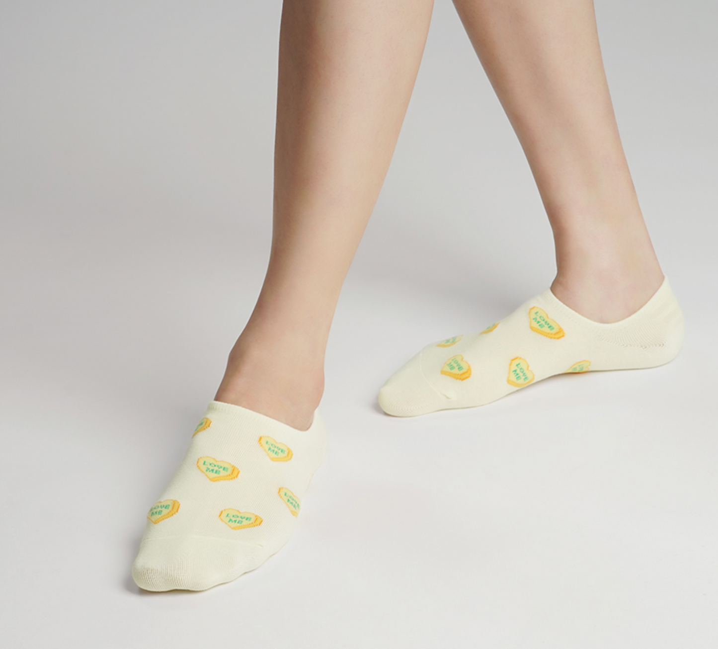 Women's Ankle Love Me Pattern Socks