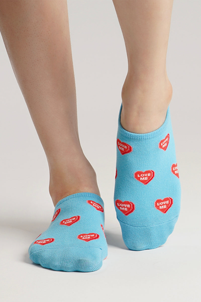 Women's Ankle Love Me Pattern Socks
