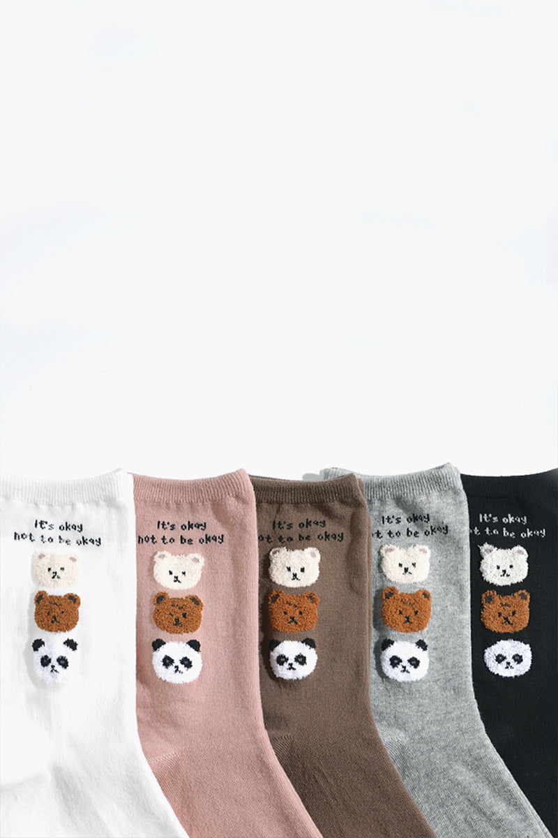 Women's Crew Three Bears Socks