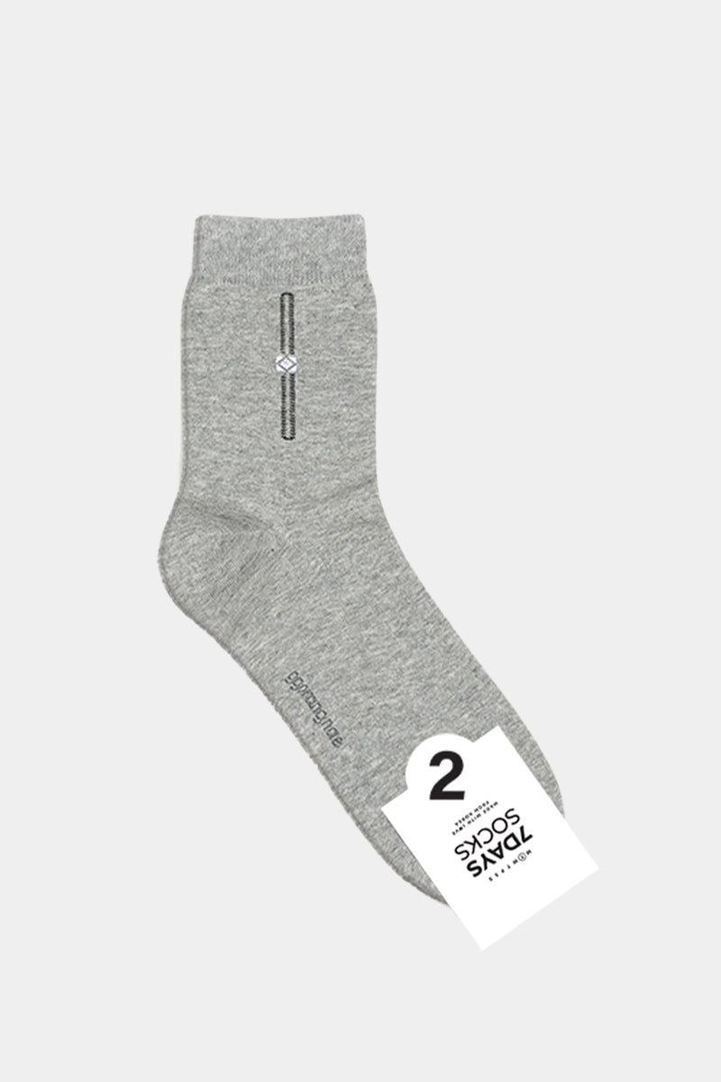 Men's Crew Stitch Argyle Socks